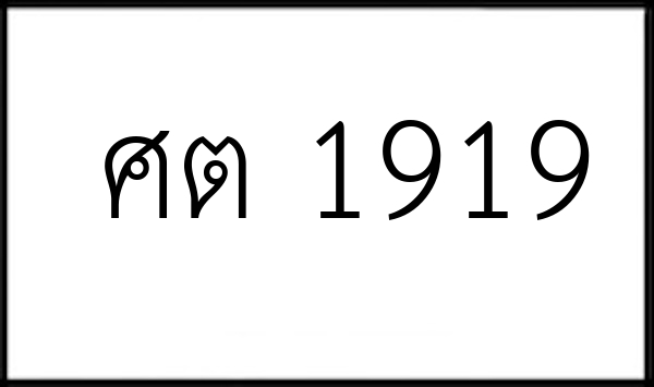 ศต 1919